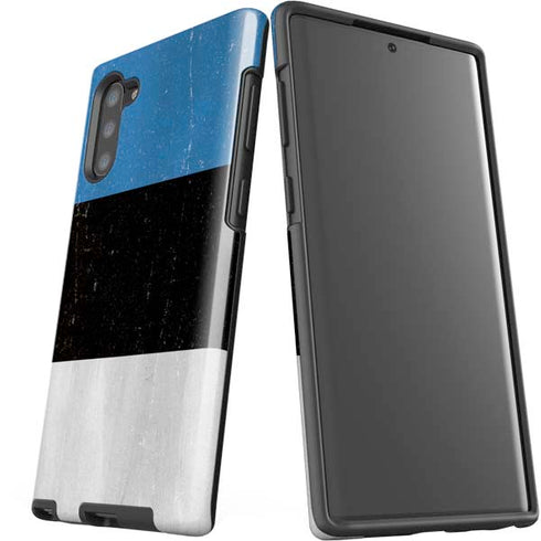 Estonia Flag Distressed Galaxy Note 10 Pro Case